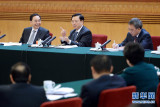 2013年3月8日 张德江参加广东代表团审议